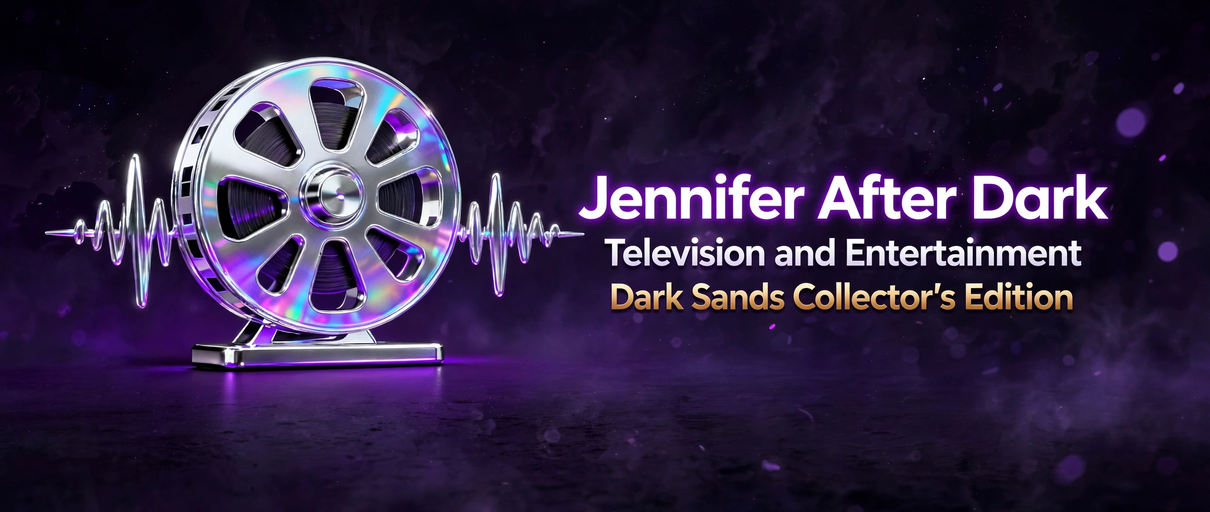 Dark Sands Collectors Edition poster art for Jennifer After Dark