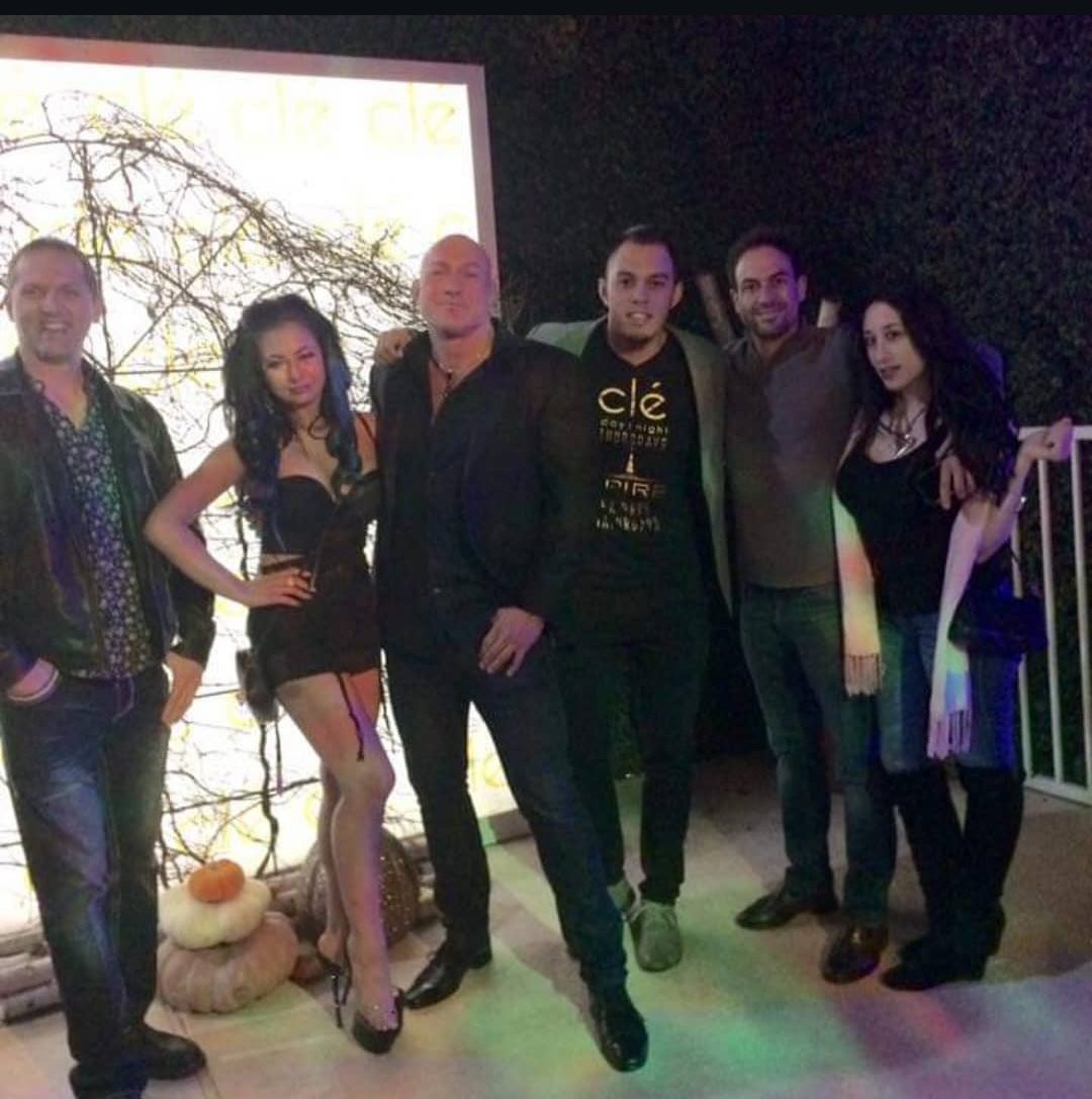 Jennifer After Dark at Clé nightclub, group photo